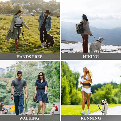 TrailMate™ Hands-Free Dog Running Leash with Waist Belt