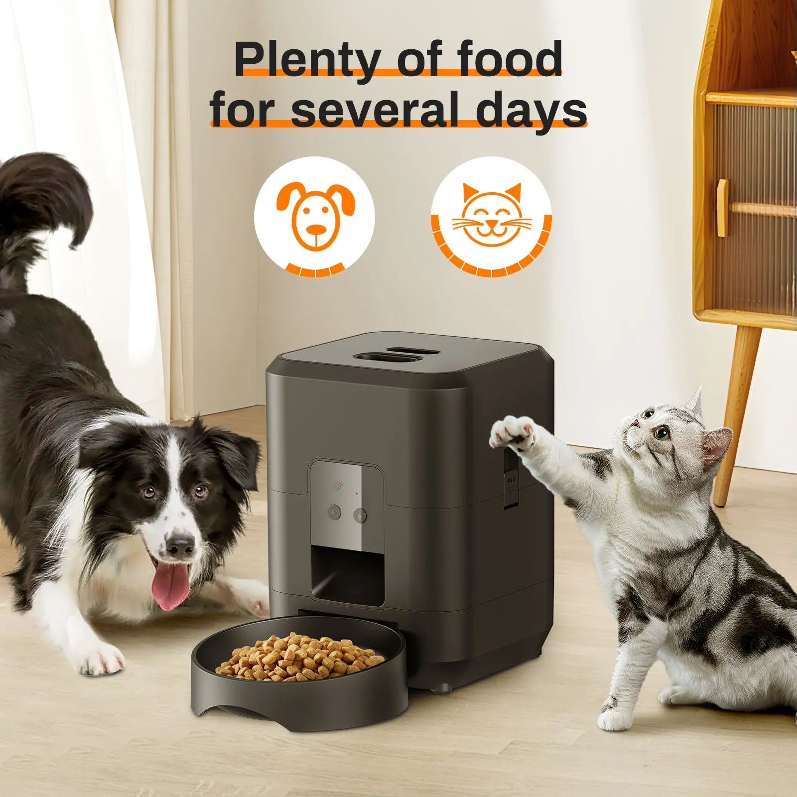 SmartFeed Pro™ WiFi Automatic Pet Feeder
