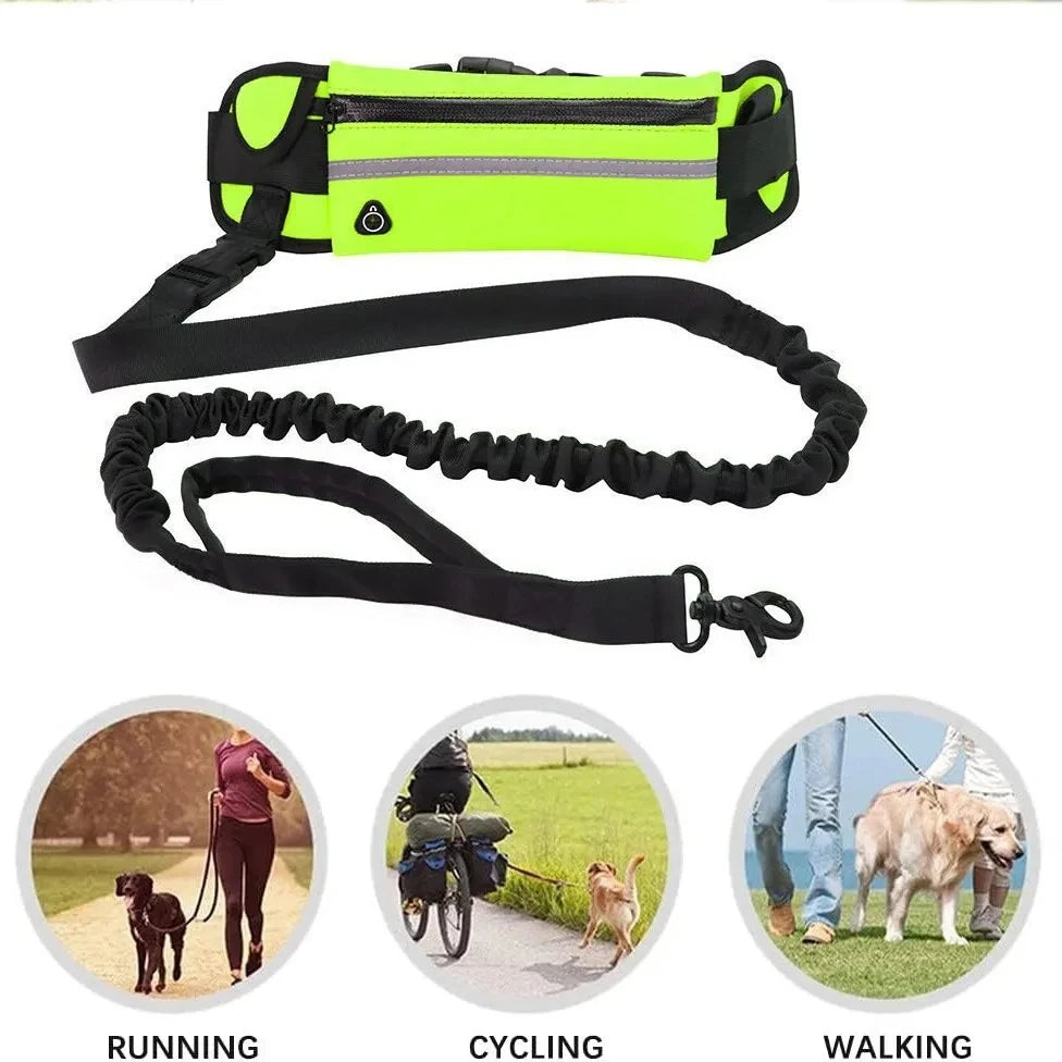 TrailMate™ Hands-Free Dog Running Leash with Waist Belt