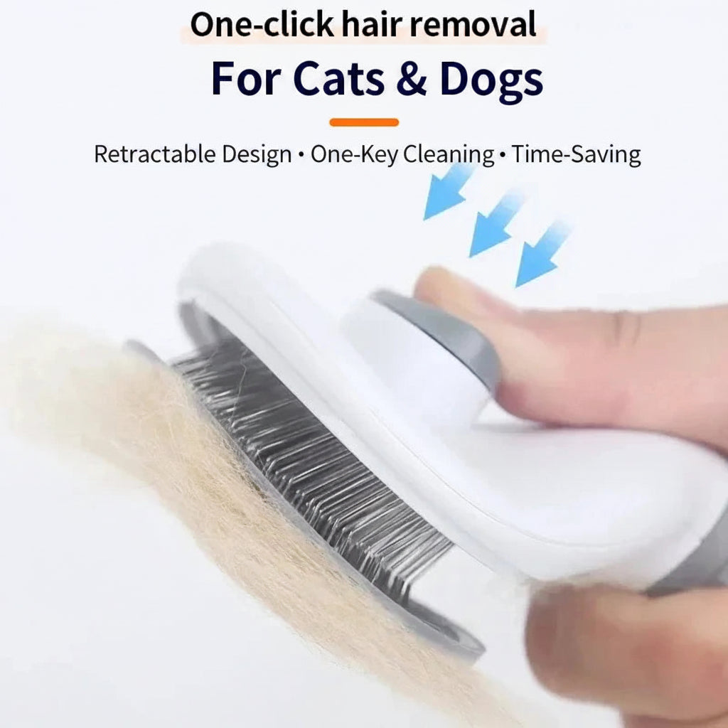 FurFresh™ Self-Cleaning Grooming Brush